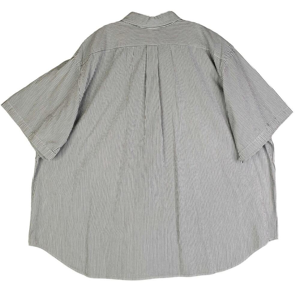 Polo Ralph Lauren Shirt Mens Size 4XB Gray Striped Seersucker LS Button Down - Picture 3 of 8